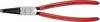 Knipex 44 11 J3 Seegeringzange Passend für (Seegeringzangen) Innenringe 40-100 mm Spitzenform (Details) gerade