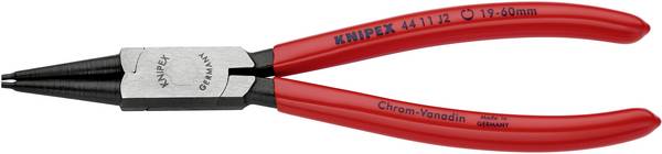 Knipex 44 11 J4 Seegeringzange Passend für (Seegeringzangen) Innenringe 85-140 mm  Spitzenform (Details) gerade