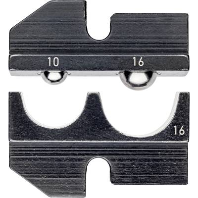 'Aluminium 10' und '16 Ga.' sind auf einem Metallmesserblock geschrieben, zeigen die Klingenstärke für ein Rohrschneidewerkzeug an.