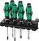 'Sechsteiliges Schraubendreher-Set in Halterung'