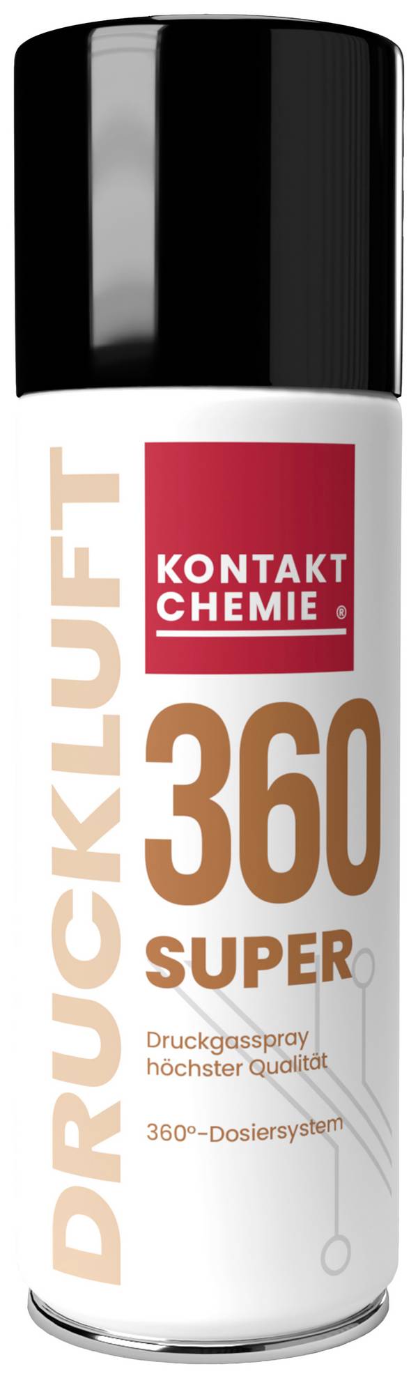 Kontakt Chemie DRUCKLUFT 360 SUPER 33187-DE Druckluftspray nicht brennbar 200 ml