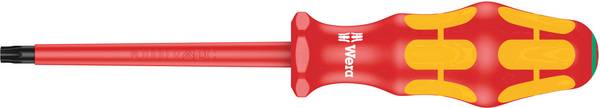 Wera 167 i VDE Torx-Schraubendreher Größe (Schraubendreher) T 30 Klingenlänge: 100 mm DIN EN 60900 1 St.