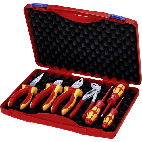 Knipex 00 21 15 Werkzeugset VDE im Koffer 7teilig