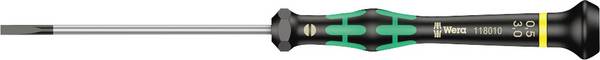 Elektrotechnik und Feinwerktechnik Schlitz-Schraubendreher Wera 2035 05118010001 Klingenbreite: 3 mm Klingenlänge: 80 mm
