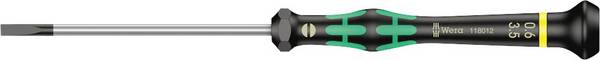 Elektrotechnik und Feinwerktechnik Schlitz-Schraubendreher Wera 2035 05118012001 Klingenbreite: 3.5 mm Klingenlänge: 80 mm