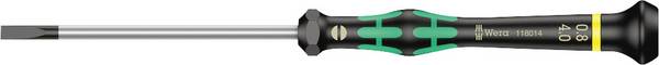 Elektrotechnik und Feinwerktechnik Schlitz-Schraubendreher Wera 2035 05118014001 Klingenbreite: 4 mm Klingenlänge: 80 mm