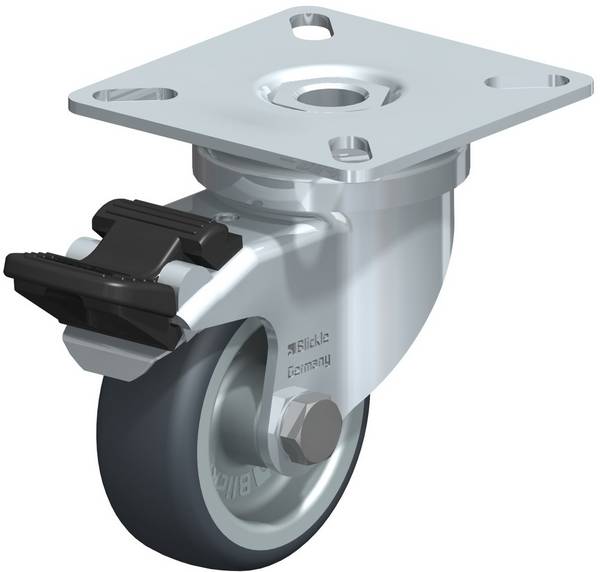 Blickle 346619 LPA-TPA 50G-FI Lenkrolle mit Feststeller Rad-Durchmesser: 50 mm Tragfähigkeit (max.): 50 kg 1 St.