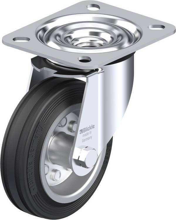 Blickle 280644 LE-VE 100R Lenkrolle Rad-Durchmesser: 100 mm Tragfähigkeit (max.): 70 kg 1 St.