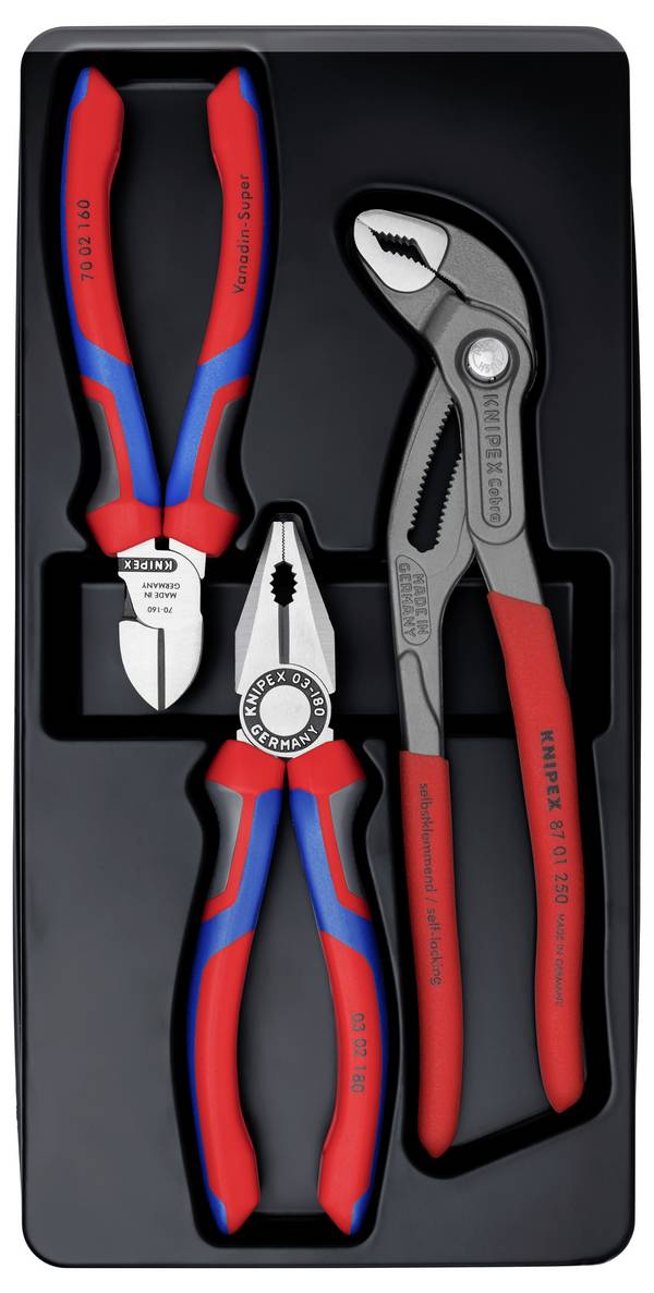 Knipex 00 20 09 V01 Werkstatt Zangen-Set 3teilig