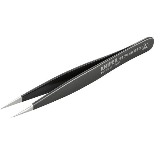 Knipex 92 28 69 ESD Präzisionspinzette Spitz, kräftig 120 mm