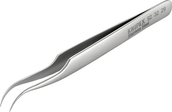 Knipex 92 32 29  Präzisionspinzette   Sichelspitze, gebogen 45°, extra fein 120 mm