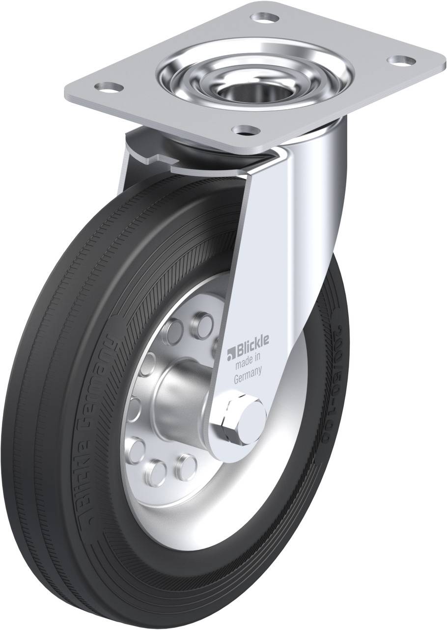 Blickle LE-VE 200R Zwenkwiel Wieldiameter: 200 mm Draagvermogen (max.): 205 kg 1 stuk(s) afbeelding