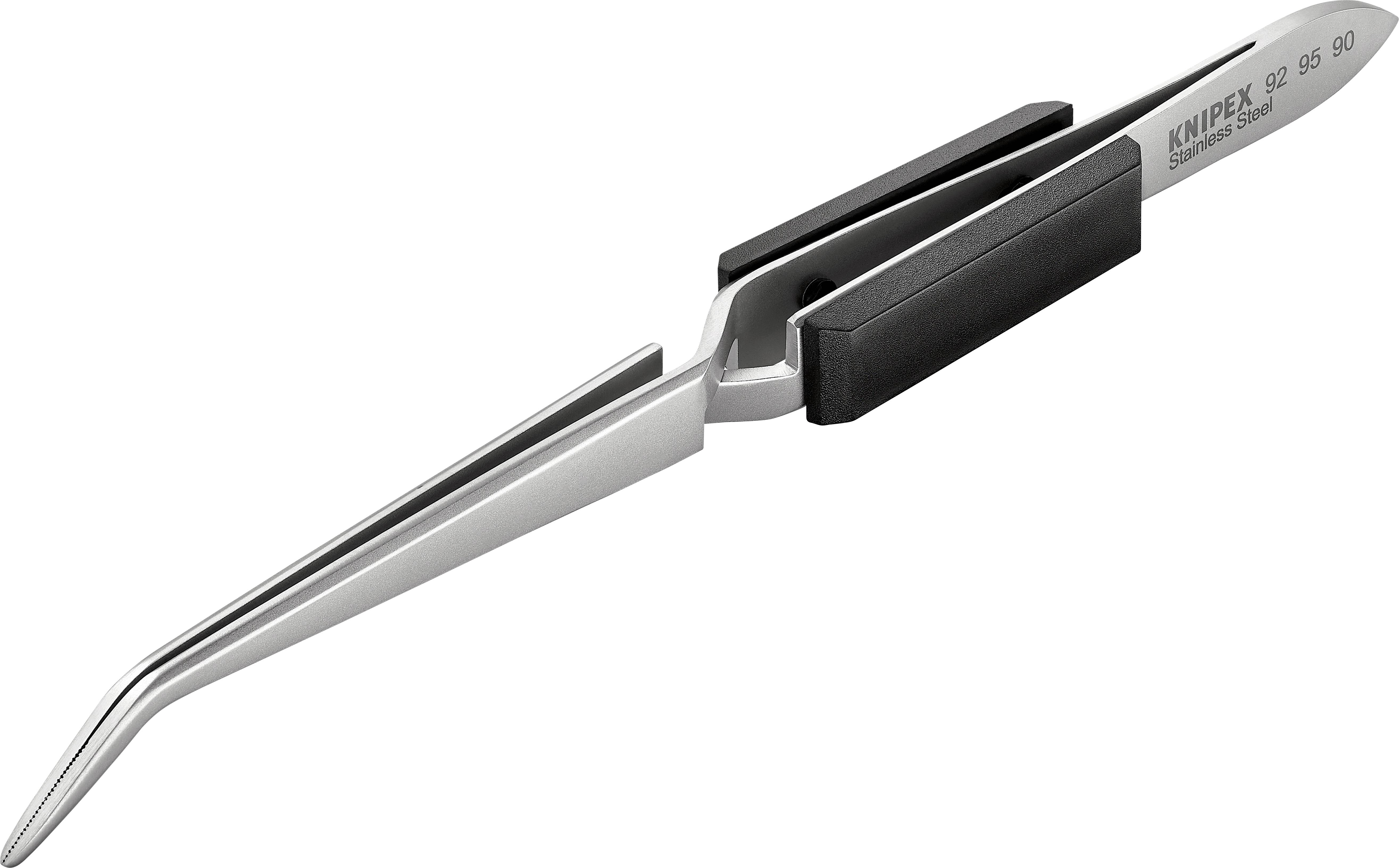 KNIPEX Kreuz-Pinzette Ausführung Abgewinkelt 45°, mit Griffschalen Länge 160 mm 92 95 90 (92 95 90)