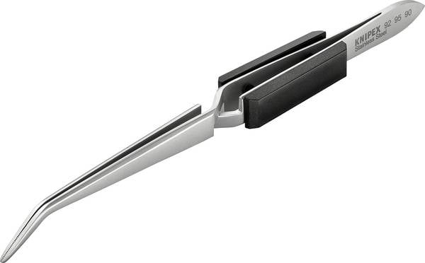 Knipex 92 95 90 Lötpinzette Spitz, schmal, gebogen 45° 160 mm