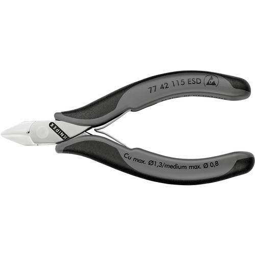 Knipex 77 42 77 42 115 ESD ESD Seitenschneider ohne Facette 115 mm