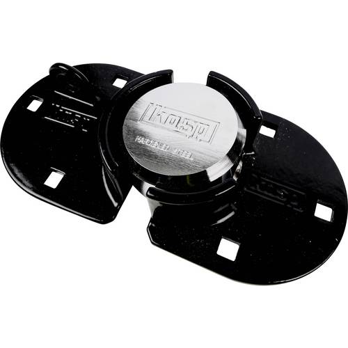 Kasp K50073A Transporterschloss 216 mm verschieden schließend Silber-Schwarz Schlüsselschloss