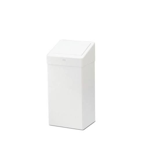 TORK System B1 228000 Mülleimer 50 l Metall (B x H x T) 341 x 706 x 258 mm Weiß 1 St.