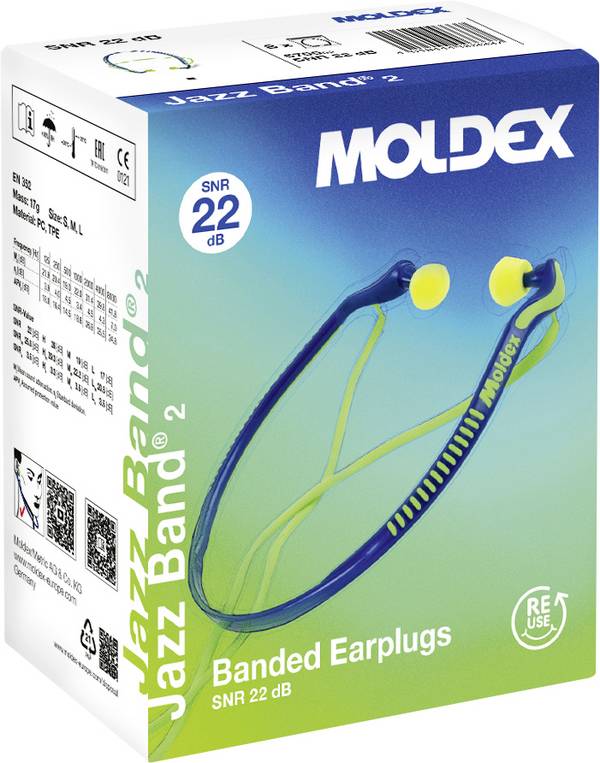 Moldex JAZZ-BAND 670002 Bügelgehörschützer 23 dB EN 352-2 1 St.