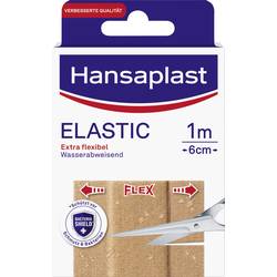 Image of Hansaplast 02607-00000 Hansaplast ELASTIC (L x B) 1 m x 6 cm