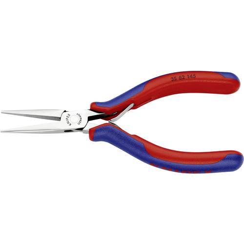 Thumbnail - KNIPEX 35 62 145 SB Elektronik-Greifzange mit Mehrkomponenten-Hüllen 145 mm (SB-Karte/Blister)