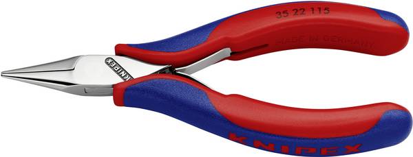 Knipex 35 22 115 SB Elektrotechnik und Feinwerktechnik Spitzzange Gerade 115 mm
