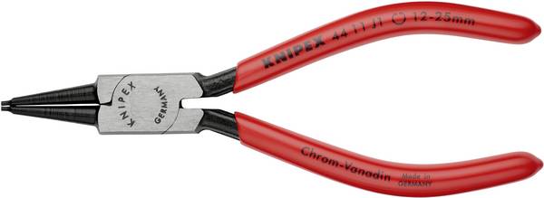 Knipex 44 11 J1 Seegeringzange Passend für (Seegeringzangen) Innenringe 12-25 mm Spitzenform (Details) gerade