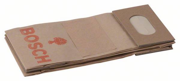 Staubbeutel für Band-, Exzenter-, Schwingschleifer, Universalfräse, 3er-Pack Bosch Accessories 2605411067