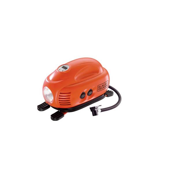 Black & Decker ASI200-XJ Kompressor Black & Decker ASI200 , 8,27 bar 8 bar Automatische Abschaltung, mit Arbeitslampe, Kabelfach/-aufnahme, Digitales Display