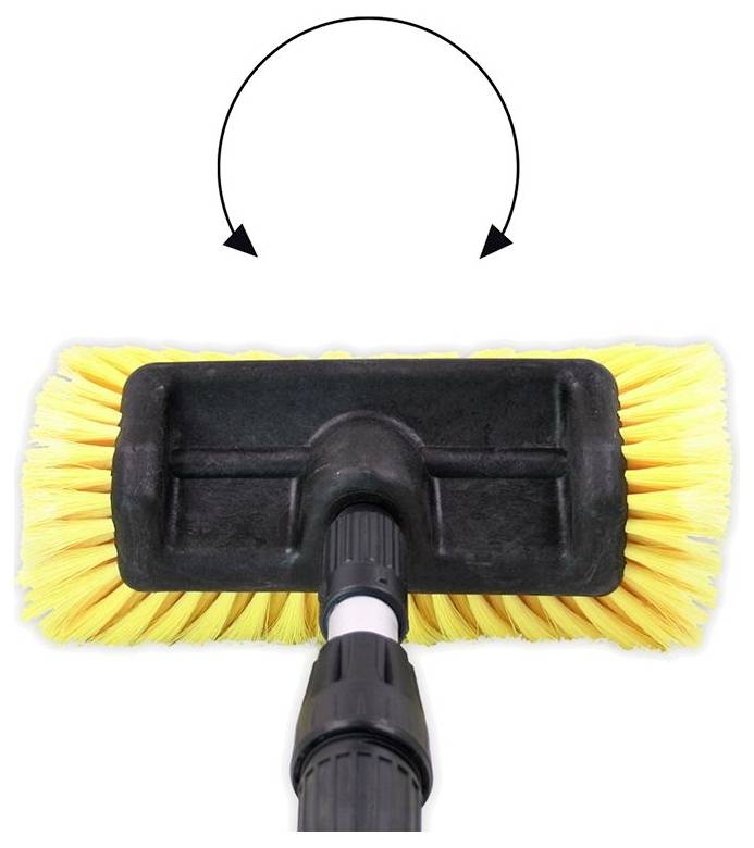 IWH 000203 mit Wasserstopp und Waschbürste Scheibenreiniger Teleskop 1 Set-3