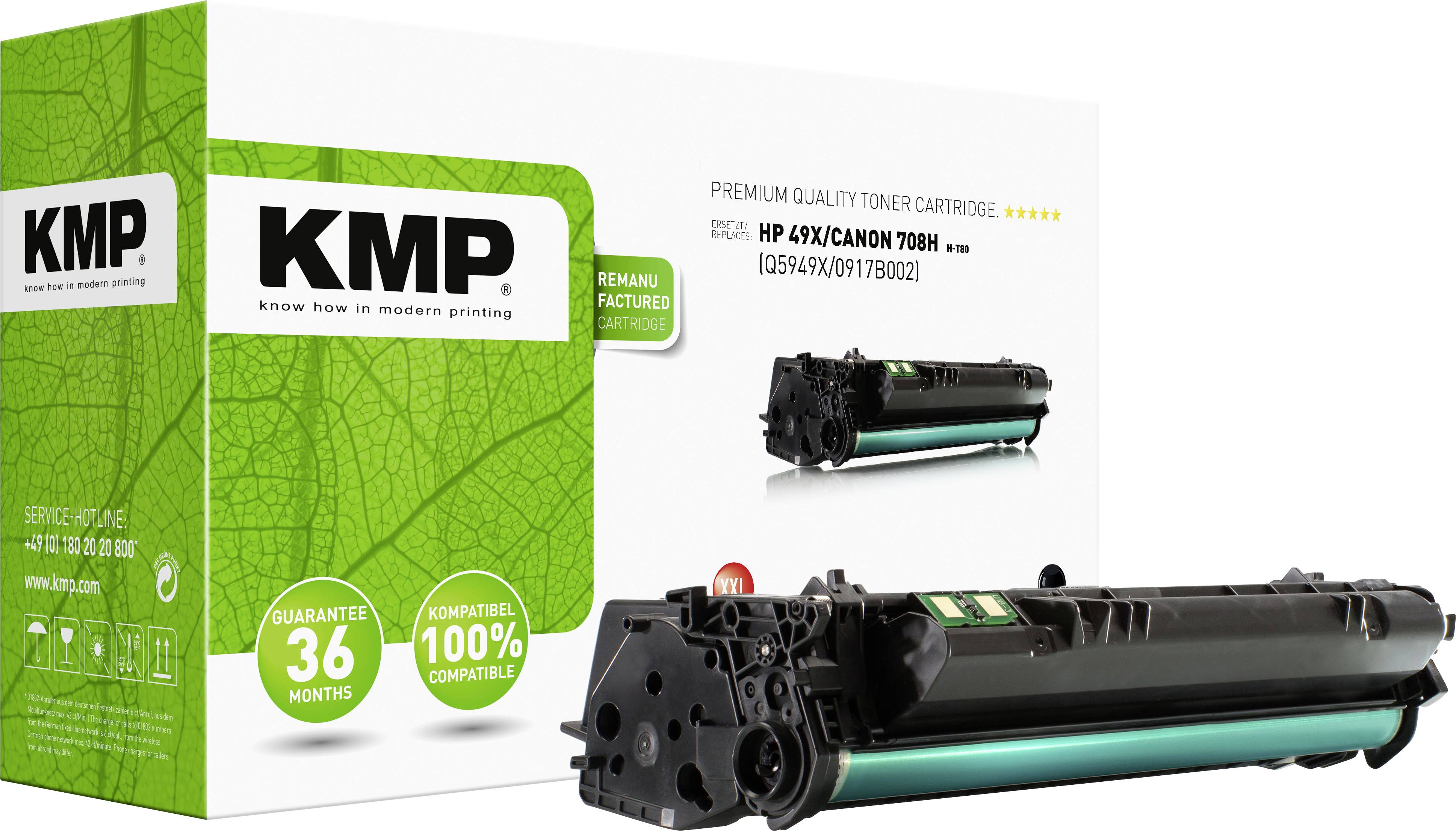 KMP H T80 XXL Cartridge Schwarz Tonerpatrone