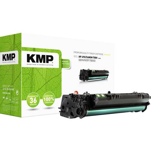 KMP Toner ersetzt Canon, HP 49A, 49X, Q5949A, Q5949X Kompatibel Schwarz 12000 Seiten H-T80 1128,5000