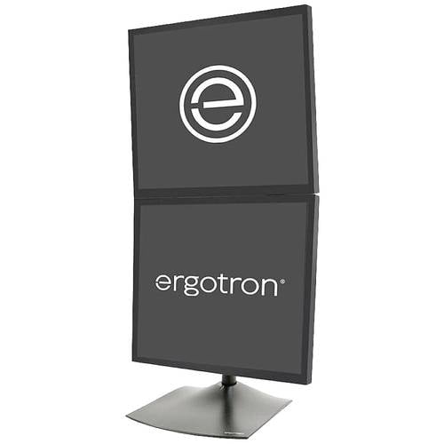 Ergotron DS100 2fach Monitor-Tischhalterung 25,4 cm (10) - 68,6 cm (27) Schwarz Stand