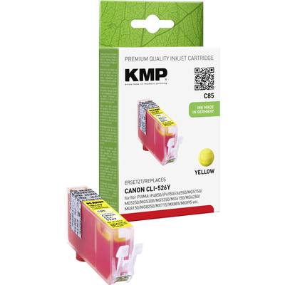 KMP Druckerpatrone ersetzt Canon CLI-526Y Kompatibel  Gelb C85 1515,0009