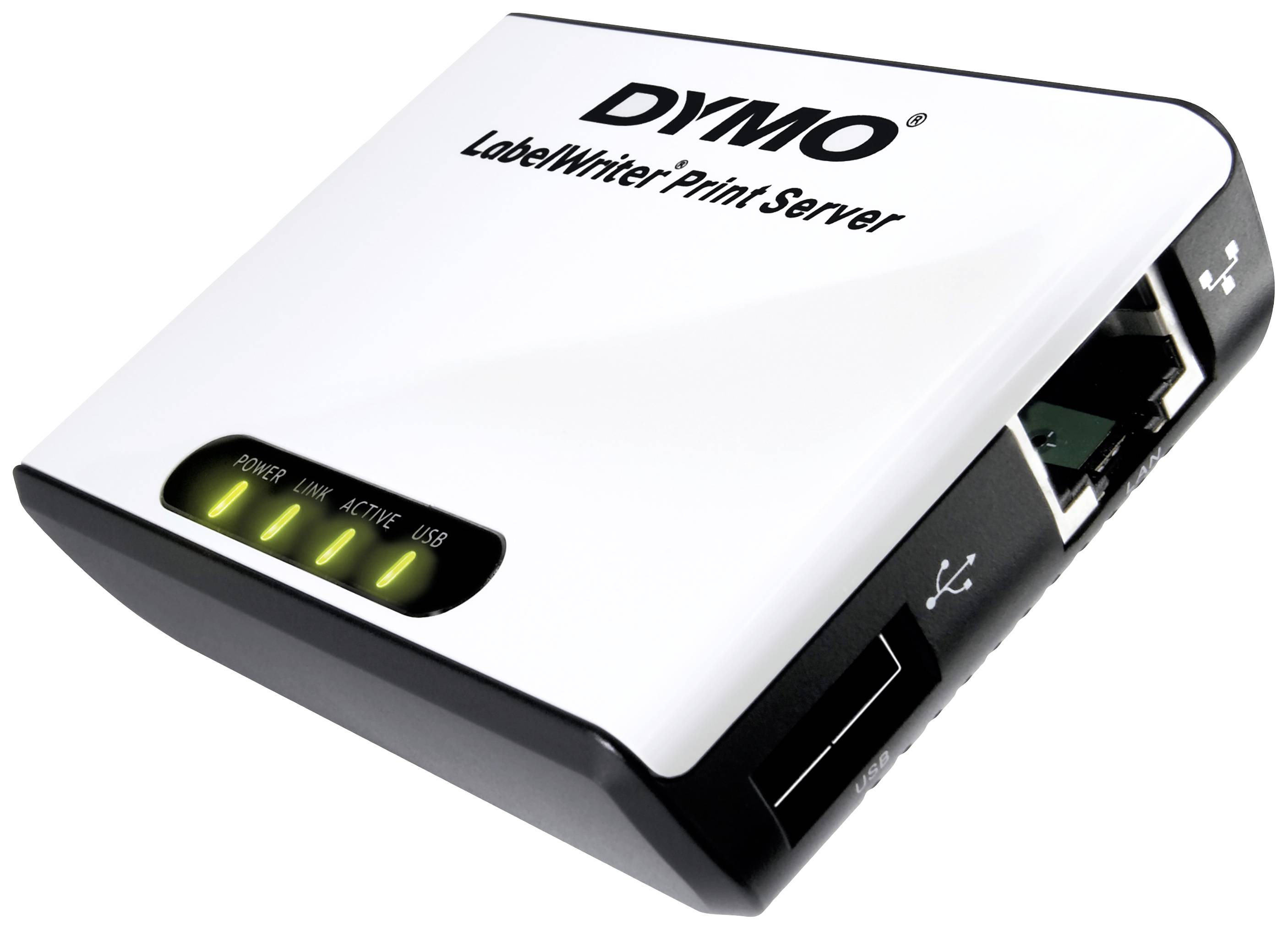Dymo Druckserver Netzwerkadapter USB verkabelt extern für DYMO LabelWriter-1