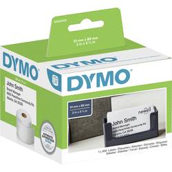 Image of DYMO Etiketten Rolle S0929100 S0929100 89 x 51 mm Papier Weiß 300 St. Nicht klebend Terminkarten, Visitenkarten