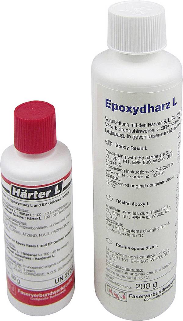 R & G 236390 Epoxydharz (200 g) und Härter L (80 g)  1 Set