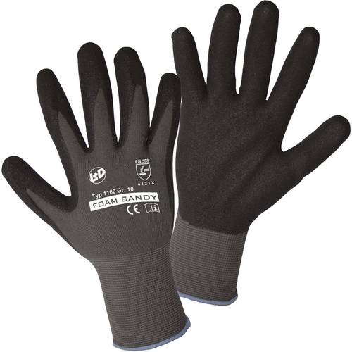 Thumbnail - Leipold Doehle FOAM SANDY 1160-9 Nylon Arbeitshandschuh Größe (Handschuhe): 9, L EN 388:2016 CAT II 1 Paar