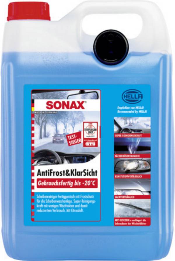 Sonax  332500 Scheiben-Frostschutz Scheibenwaschanlage 5 l