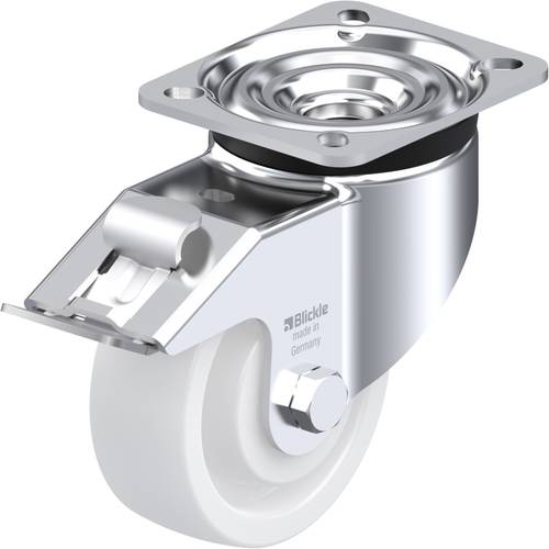 Thumbnail - Blickle 610584 LK-SPO 100K-1-FI Lenkrolle mit Feststeller Rad-Durchmesser: 100 mm Tragfähigkeit (max.): 350 kg 1 St.