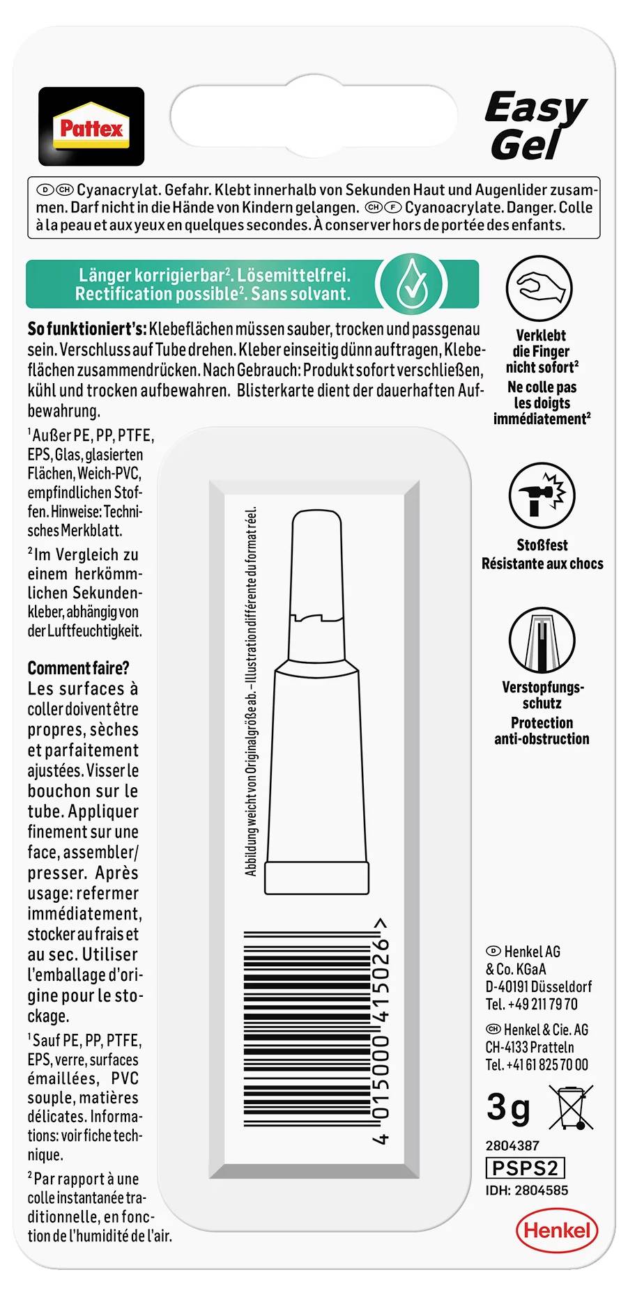 Pattex Power Easy Sekundenkleber PSPS2 3 g-2