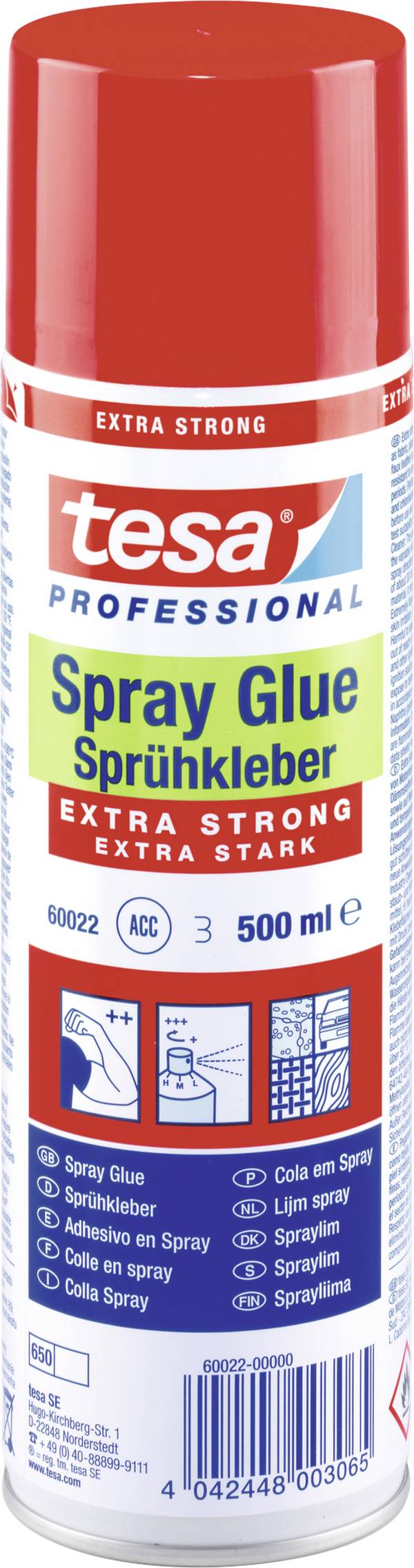 tesa Sprühkleber extra strong 500 ml 60022-00000-00