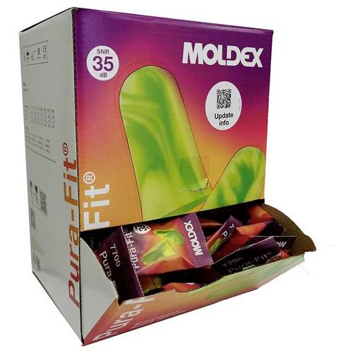 Moldex 770001 Pura-Fit Gehörschutzstöpsel 35 dB einweg EN 352-2 200 Paar