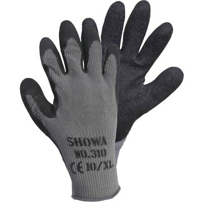 Showa Grip Black 14905-9 Baumwolle, Polyester Arbeitshandschuh Größe (Handschuhe): 9, L EN 388   CAT II 1 Paar