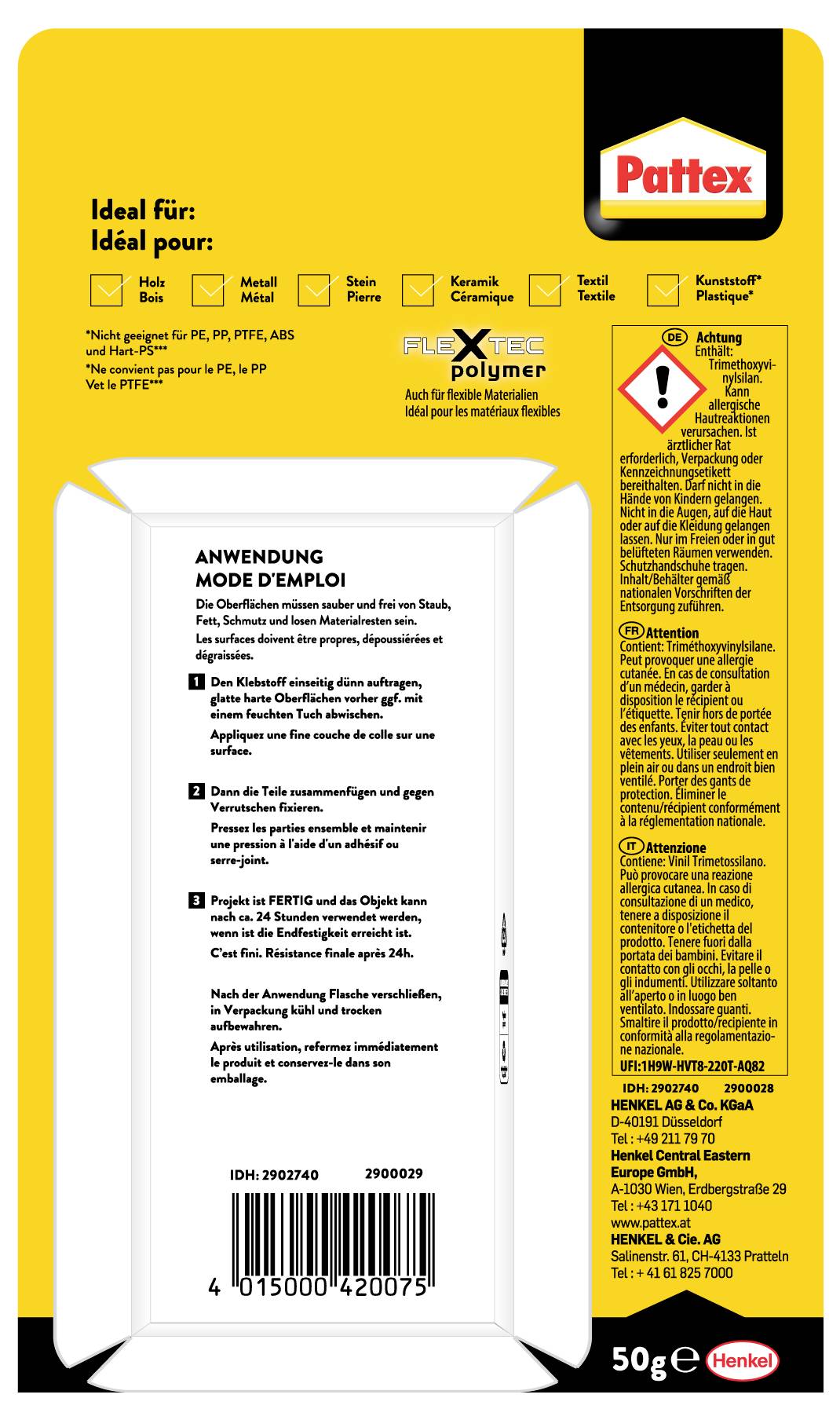 Pattex Alleskleber 100% P1BC6 50 g-2