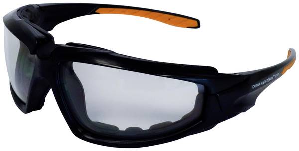 Ekastu  277 374 Schutzbrille  Schwarz, Orange EN 166-1 DIN 166-1