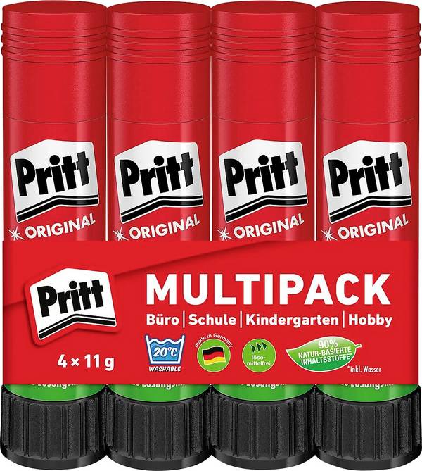 Pritt Klebestift 11 g PK4MP 4 St.