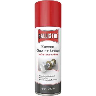 Ballistol  25200 Kupferspray, Montagespray 200 ml