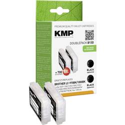 Image of KMP Tinte ersetzt Brother LC-970 Kompatibel 2er-Pack Schwarz B13D 1060,0021