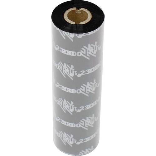 Zebra ZipShip 2300 Thermotransfer Farbband Wachs 110 mm 74 m Schwarz 12 St. 02300GS11007
