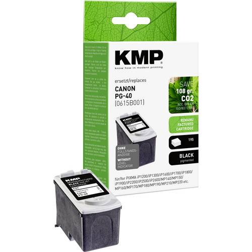 KMP Druckerpatrone ersetzt Canon PG-40 Kompatibel Schwarz C57 1500,4001